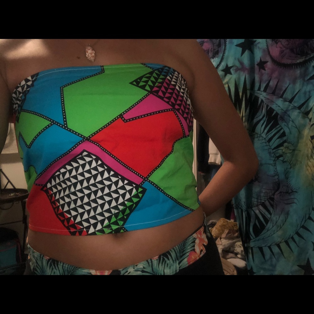 Designed crop top